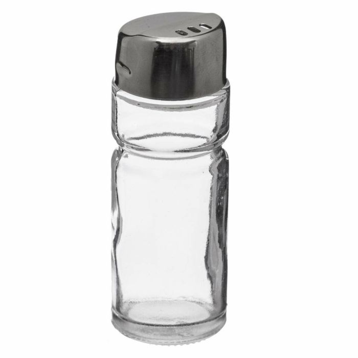 Salière avec couvercle Secret de Gourmet Multicouleur Transparent verre Acier inoxydable 2 Salière avec couvercle Secret de Gourmet Multicouleur Transparent verre Acier inoxydable 2