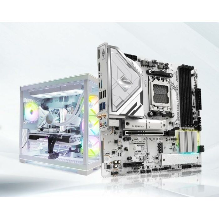 Carte Mère ASRock B850M Steel Legend WiFi Intel Wi-Fi 6 AMD AM5 AMD B850 5