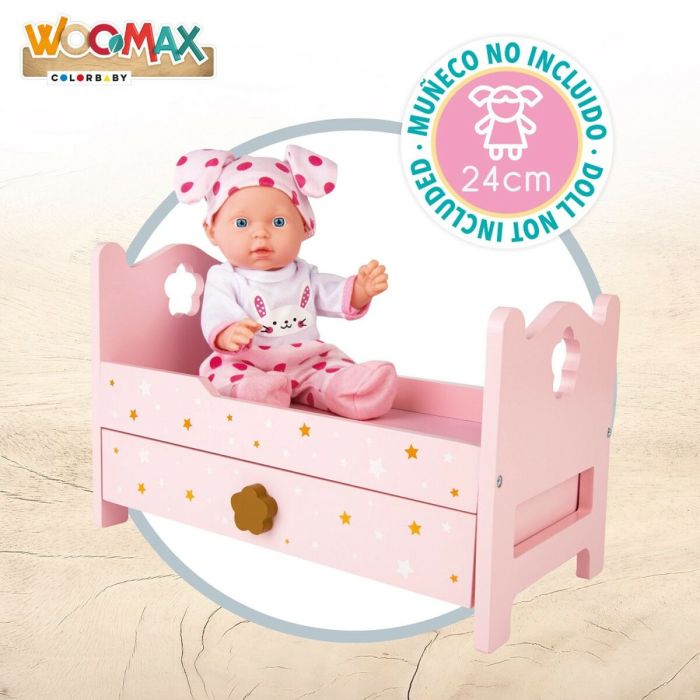 Lit Woomax Rose 4 Unités 31 x 20 x 16 cm 4 Lit Woomax Rose 4 Unités 31 x 20 x 16 cm 4