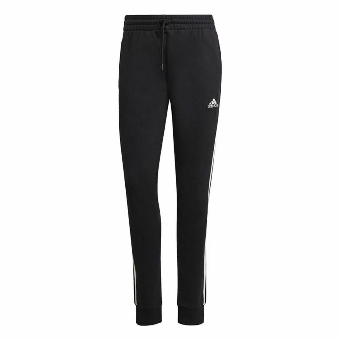 Pantalon de sport long Adidas 3S Ft Cf Noir Femme