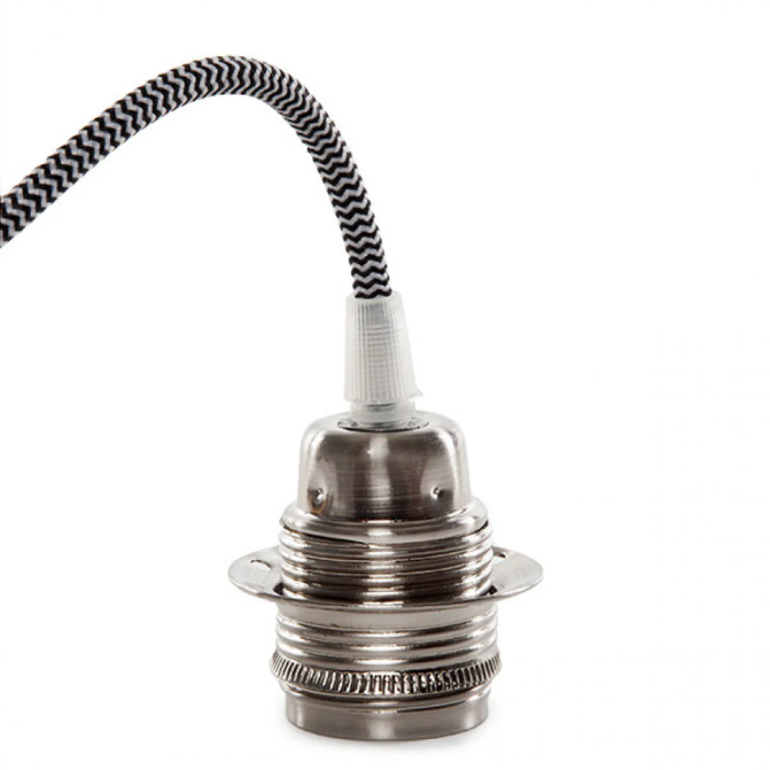 Suspension E27 avec Câble Tressé 1000mm - SC-MPL008 1