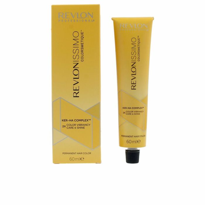Teinture permanente Revlon Revlonissimo Colorsmetique High Coverage Nº 6.34 Nº 6,34 60 ml
