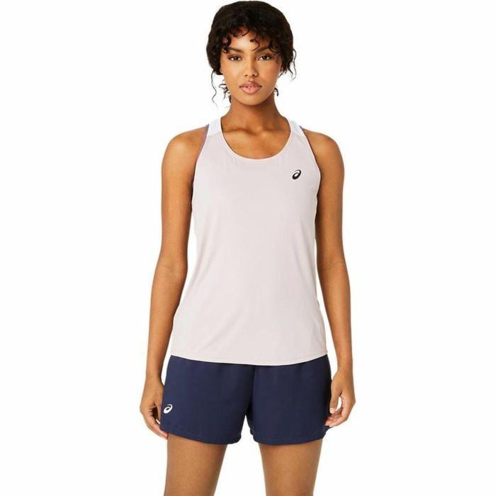 Débardeur Femme Asics Court Tank Tennis Rose 0 Débardeur Femme Asics Court Tank Tennis Rose 0
