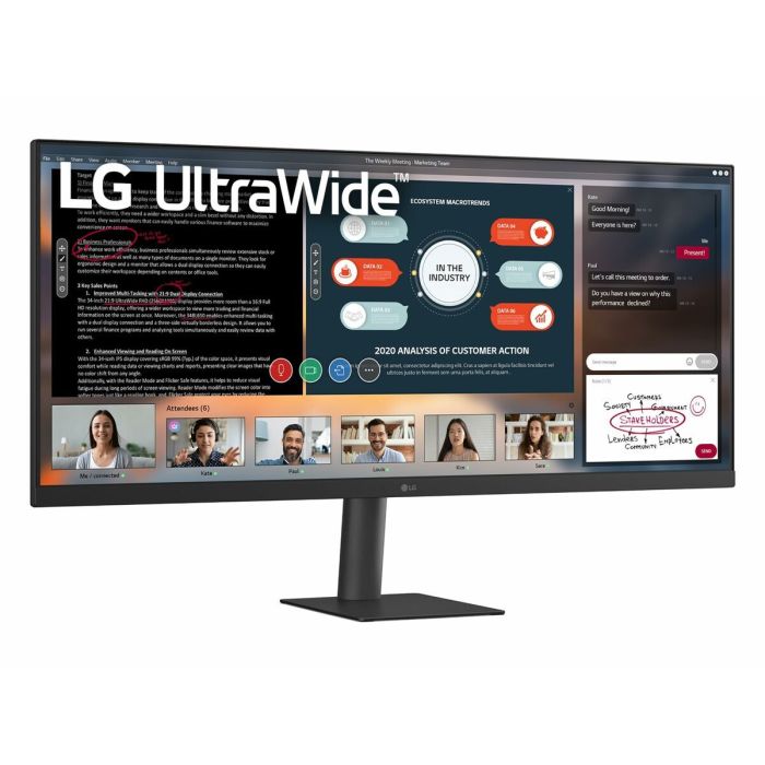 Écran LG 34U511A-B 34" 10
