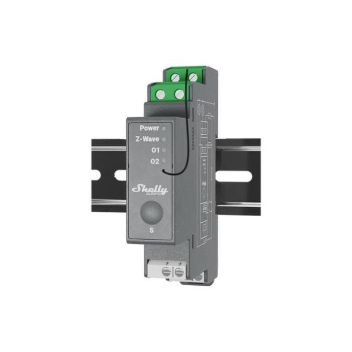 Shelly Relais "Wave Pro 2" max 25A Z-Wave DIN-Rail 0 Shelly Relais "Wave Pro 2" max 25A Z-Wave DIN-Rail 0