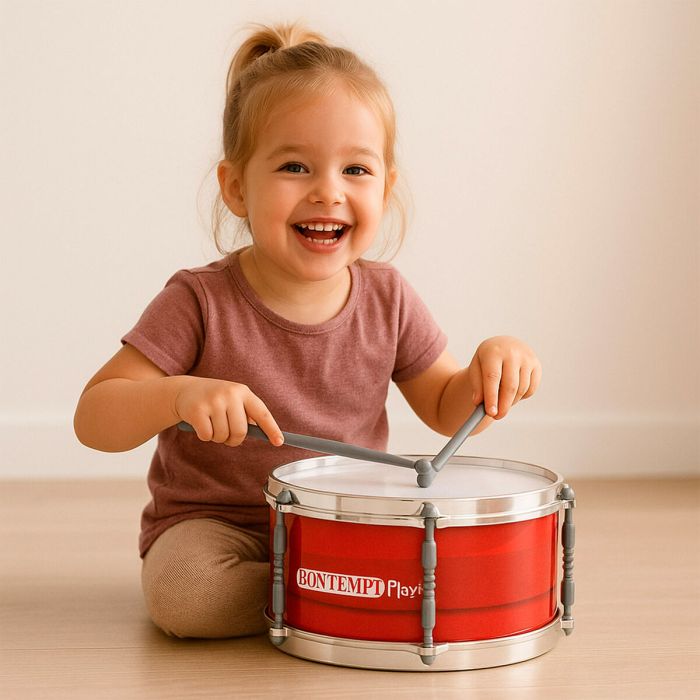 Tambour Bontempi Plastique 31 x 15 x 31 cm Rouge (4 Unités) 4 Tambour Bontempi Plastique 31 x 15 x 31 cm Rouge (4 Unités) 4