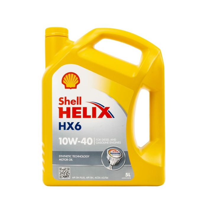 Huile de moteur pour voiture Shell Helix HX6 5 L 10W40 4
