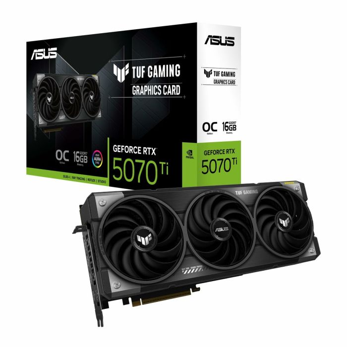 Carte Graphique Asus 90YV0MD0-M0NA00 16 GB nvidia geforce rtx 5070 ti GDDR6 GDDR6X GDDR7 30