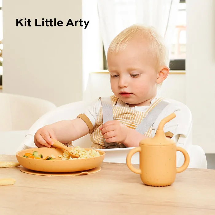 Babymoov Set repas enfant Little Arty en silicone, dès 9 mois 1