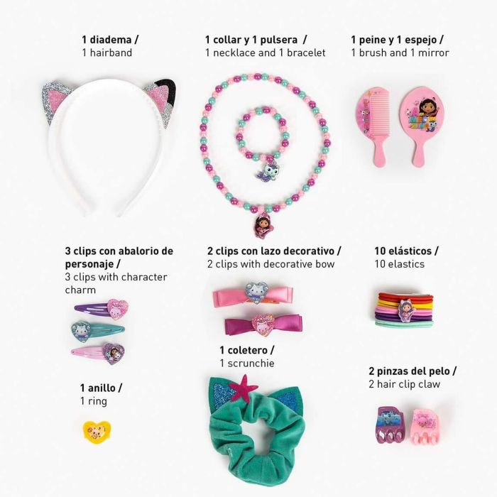 Collier Gabby's Dollhouse Rose 2 Collier Gabby's Dollhouse Rose 2