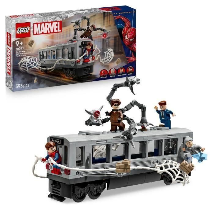 LEGO | Marvel 76321 La Scene du Train de Spider-Man et Docteur Octopus - Jouet des 9 ans 0 LEGO | Marvel 76321 La Scene du Train de Spider-Man et Docteur Octopus - Jouet des 9 ans 0