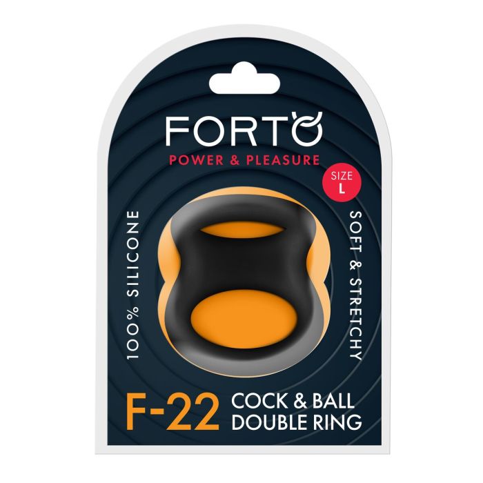 Anneau Pénis Forto Noir L 1