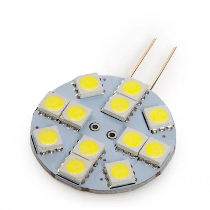 Ampoule LED G4 2.4W 180Lm 6000K 40000H [KD-G4-12-2,4W-5050SMD-CW] 0