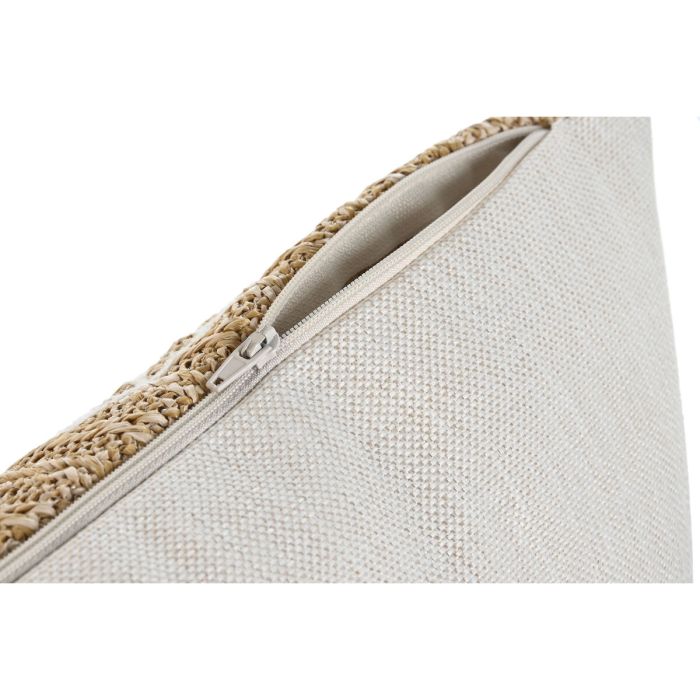 Coussin Home ESPRIT Blanc Naturel 50 x 15 x 30 cm 2