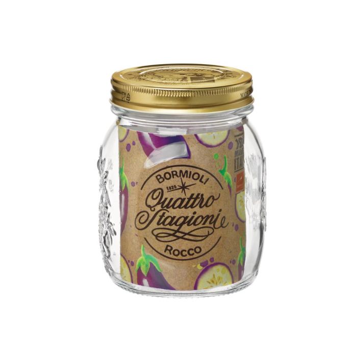 Tarro Conserva Vidrio Quattro Stagioni Bormioli Rocco 70 cL (12 Unidades) 4