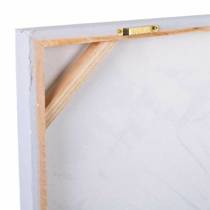 Cadre Alexandra House Living Toile Bois d'épicéa 80 x 3 x 80 cm 1