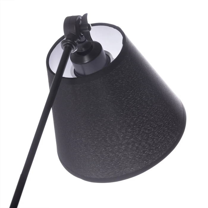 Lampe sur pied Aaron SKD-F005-B, design nordique, finition de qualité, pour ampoule E27 8
