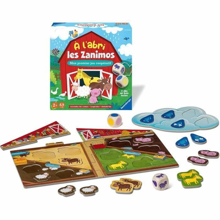 Jouet Educatif Ravensburger À l'abri les Zanimos (FR) (1 Pièce) 2 Jouet Educatif Ravensburger À l'abri les Zanimos (FR) (1 Pièce) 2