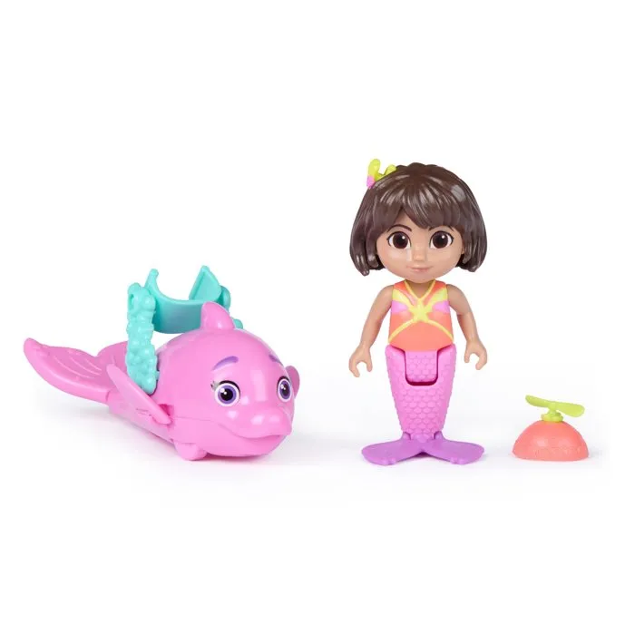 Spin Master Pack Aventures Dora & Rosa - Coffret Figurines Articulées Dora et Dauphin Rosa avec Accessoires pour Missions Exploration Marine - Jeu Enfant à Partir de 3 Ans Spin Master Pack Aventures Dora & Rosa - Coffret Figurines Articulées Dora et Dauphin Rosa avec Accessoires pour Missions Exploration Marine - Jeu Enfant à Partir de 3 Ans