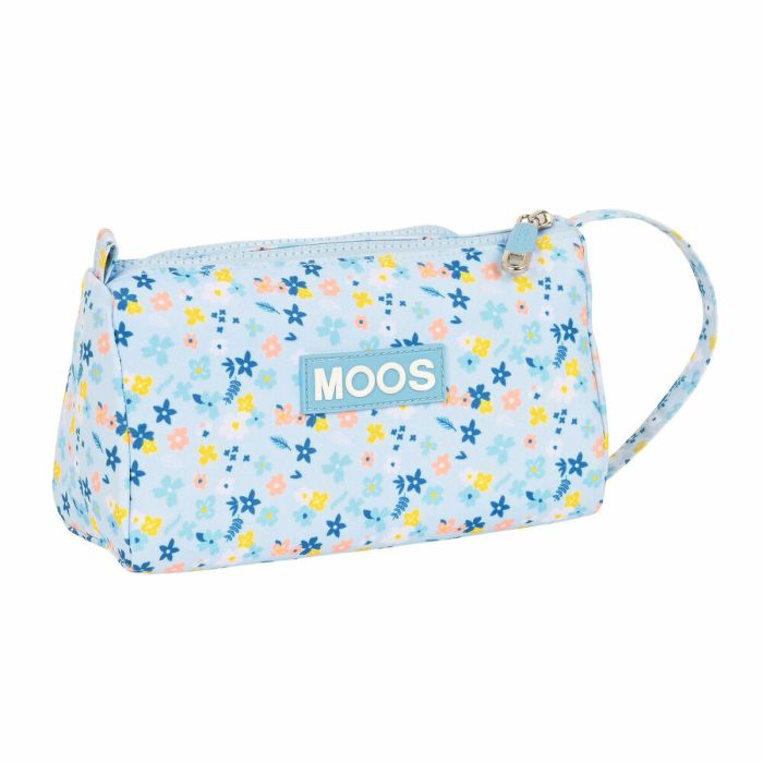 Trousse Scolaire avec Accessoires Moos Lovely Bleu (32 Pièces) 2 Trousse Scolaire avec Accessoires Moos Lovely Bleu (32 Pièces) 2