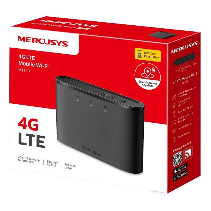 TP-Link Mercusys MT110 150Mbps 4G LTE Mobile Wi-Fi 3
