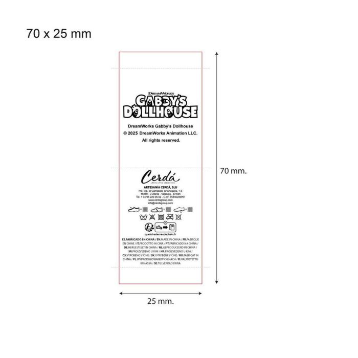 Chaussons Gabby's Dollhouse Rose XL 5