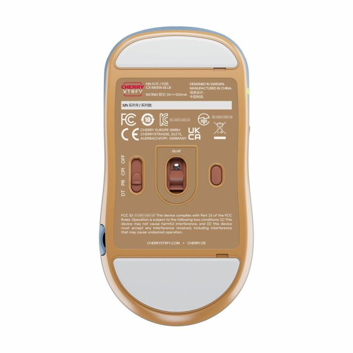 CHERRY XTRFY M68 Wireless. Blue Wireless Maus 6