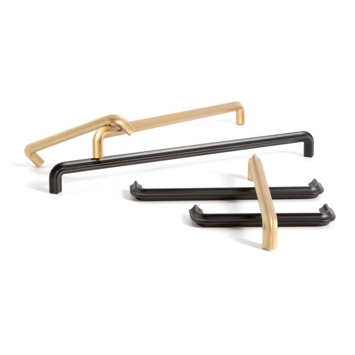 Tirador Zamak Modelo Maat Acabado Negro Mate Dist. Agujero Dist. 320Mm. Giusti 1