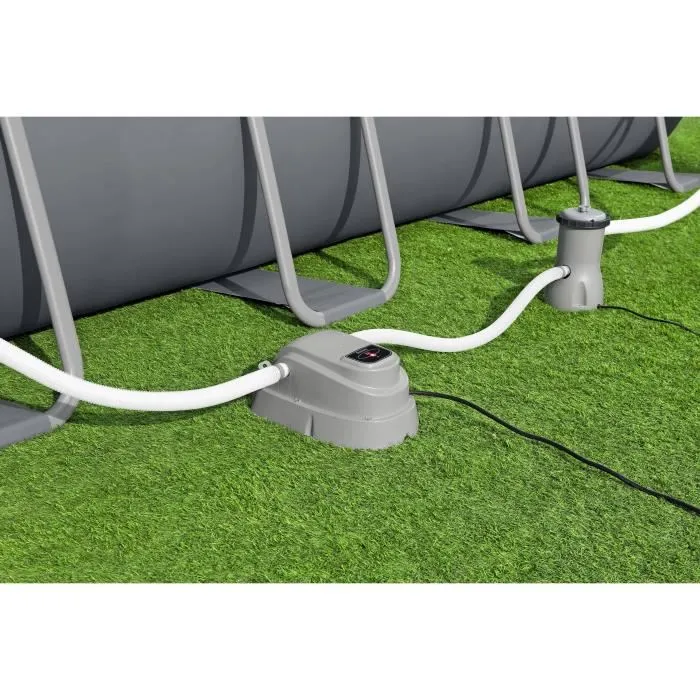 Bestway Calentador eléctrico BES6941607346709 Piscinas Elevadas Gris 2