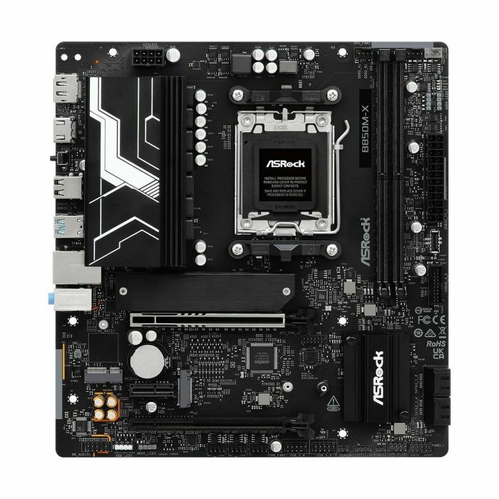 Carte Mère ASRock B850M-X R2.0 AMD B850 AMD AM5 11 Carte Mère ASRock B850M-X R2.0 AMD B850 AMD AM5 11