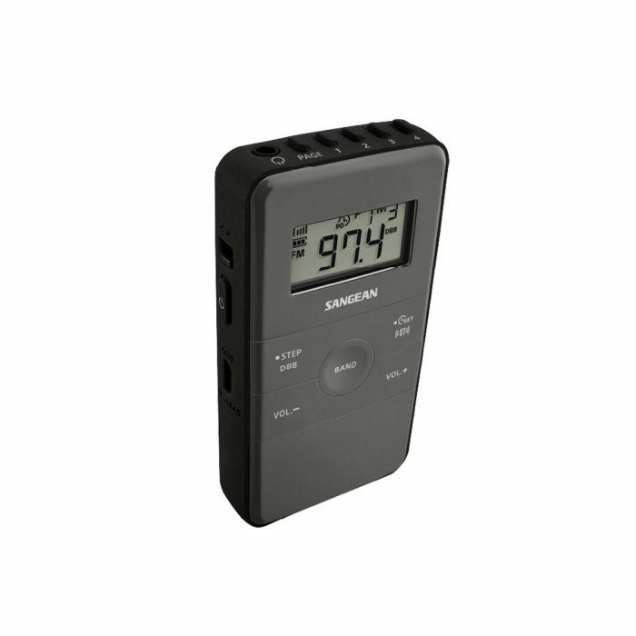 Radio numérique portable Sangean Noir AM/FM Rechargeable 5