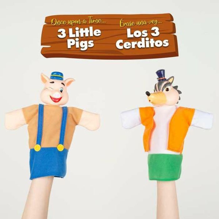 Marionnette en peluche 3 Little Pigs 5 Marionnette en peluche 3 Little Pigs 5