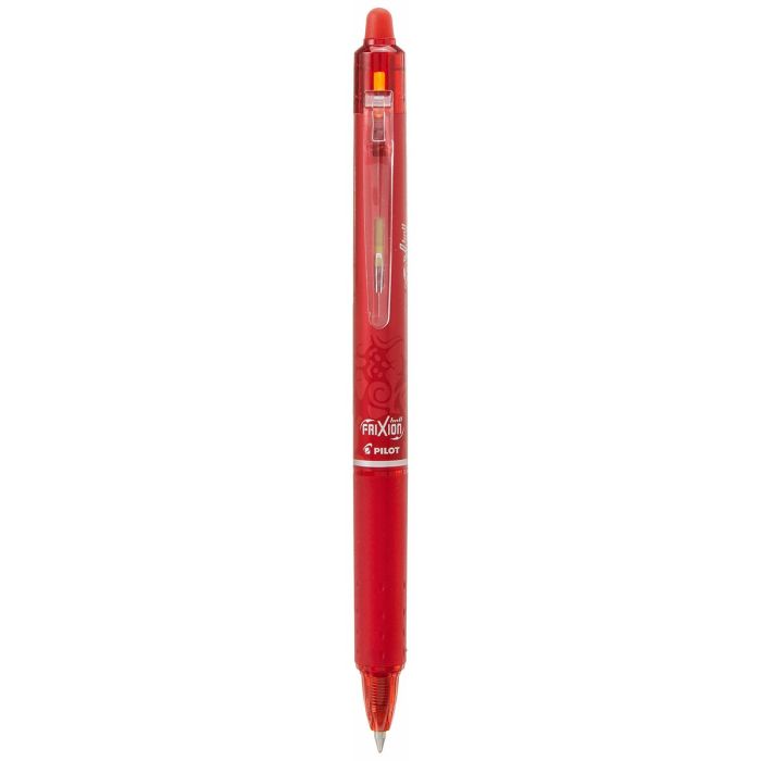 Crayon Pilot Frixion Clicker Encre effaçable Rouge 0,4 mm 12 Unités 1