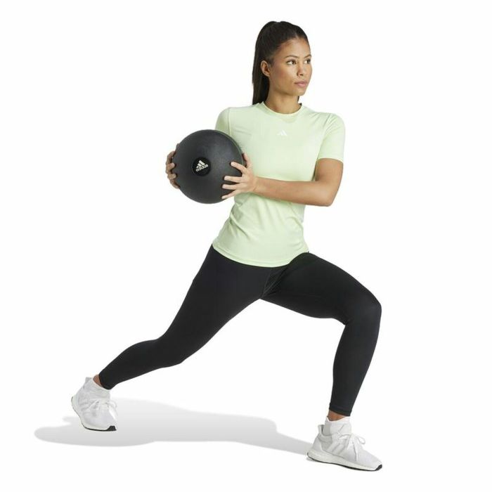 T-shirt à manches courtes femme Adidas Essentials Techfit Train Vert citron Vert clair 2 T-shirt à manches courtes femme Adidas Essentials Techfit Train Vert citron Vert clair 2