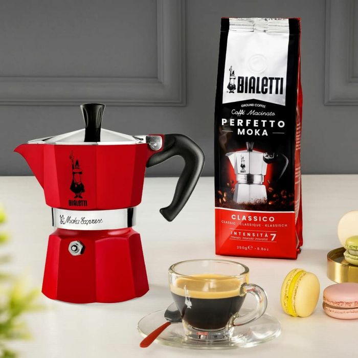 Cafetière Italienne Bialetti 0004943/NP Rouge 6 Tasses 5