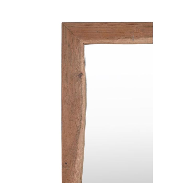 GINER Y COLOMER Miroir en Bois de Mango Marron avec Cadre en Acacia Naturel - Miroir Artisanal 1