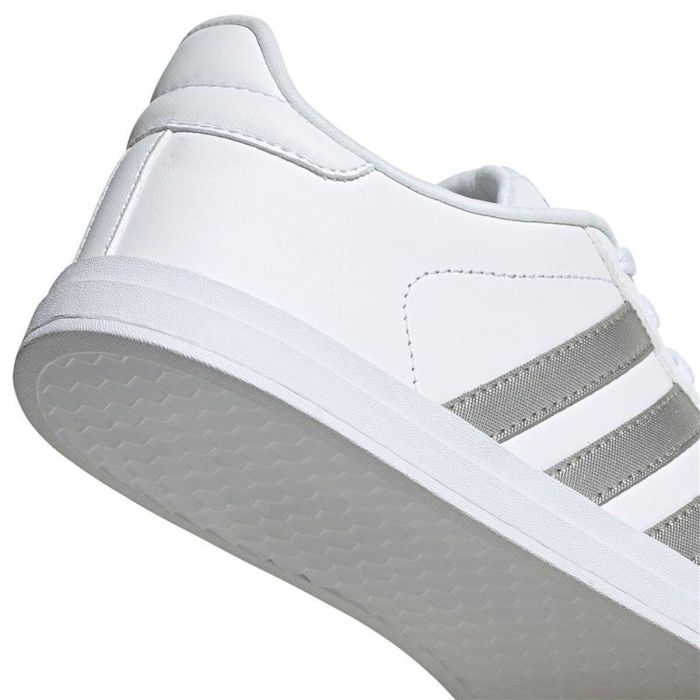 Chaussures de Running pour Adultes Adidas Courtpoint W Blanc 2