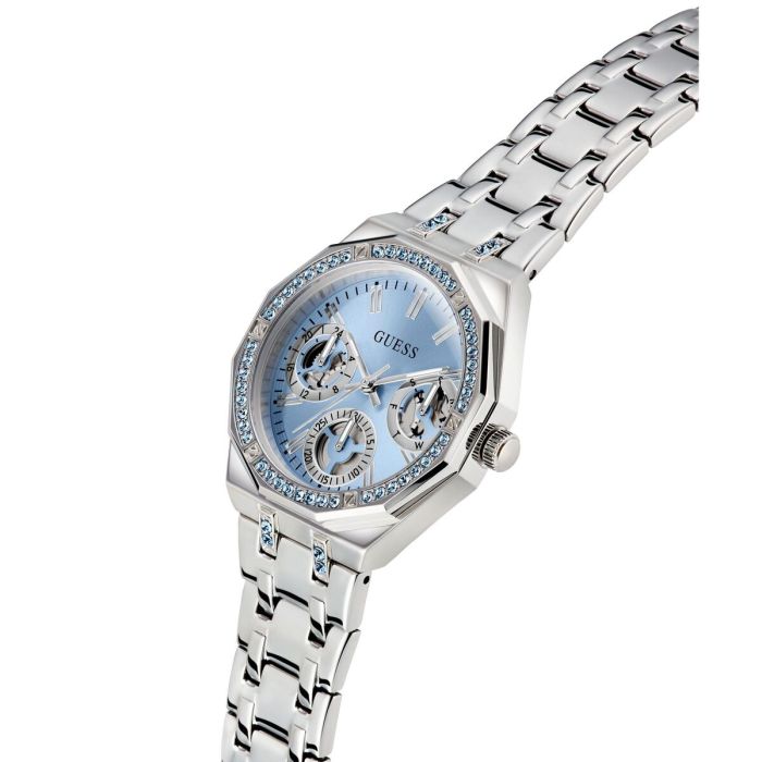 Montre Femme Guess QUINN Argenté 5