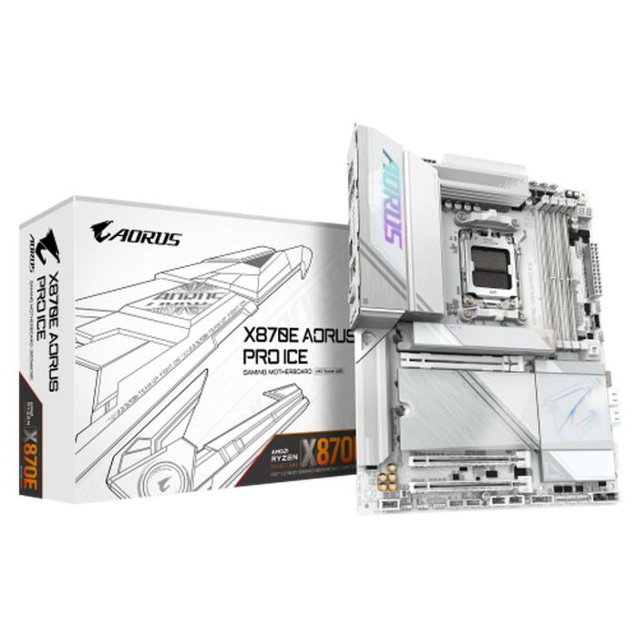 Carte Mère Gigabyte X870E AORUS PRO ICE AMD X870E AMD AM5 19