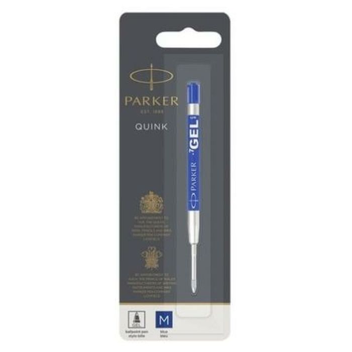 Recharge pour stylo Parker Quink Flow Bleu (12 Unités) 1 Recharge pour stylo Parker Quink Flow Bleu (12 Unités) 1