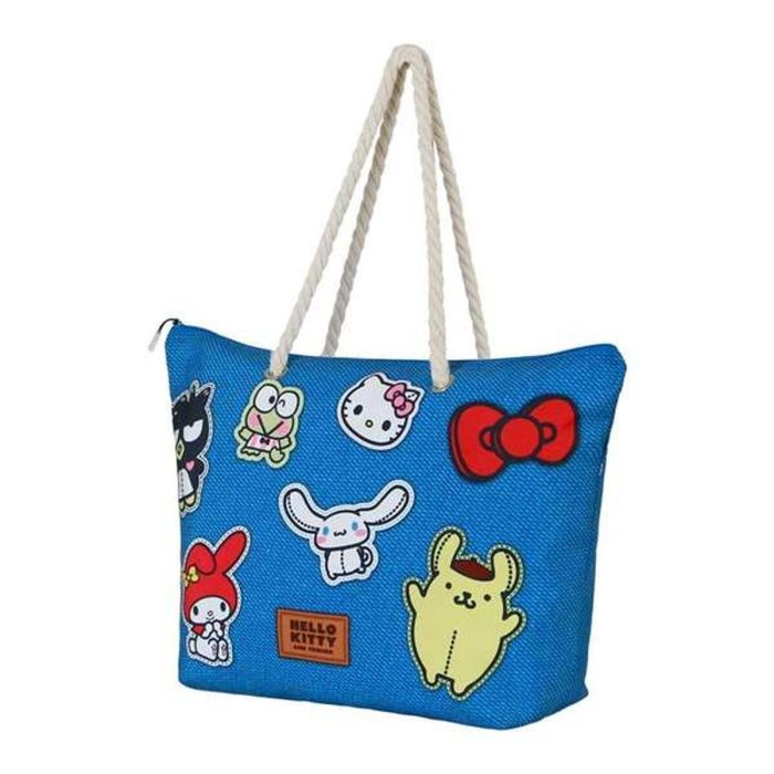 Sac de plage Hello Kitty Bleu 3