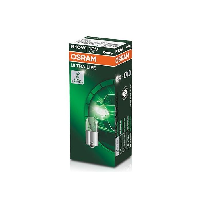Osram Ampoule Ultra Life 5008Ult R10 W Ba15S 12 V 10 W OS5008ULT 2 Osram Ampoule Ultra Life 5008Ult R10 W Ba15S 12 V 10 W OS5008ULT 2