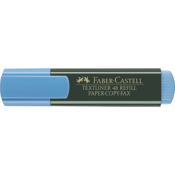 Surligneur Faber-Castell TEXTLINER 48 Bleu (10 Unités) 2 Surligneur Faber-Castell TEXTLINER 48 Bleu (10 Unités) 2