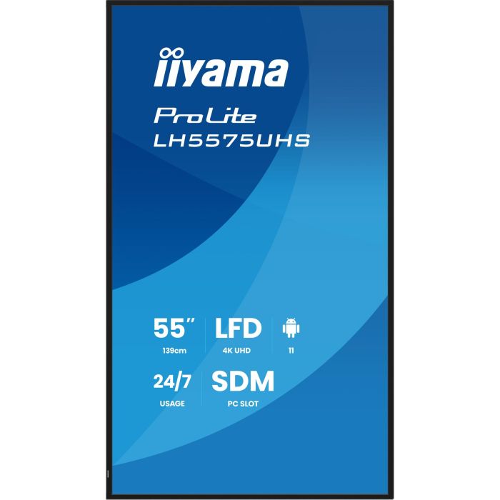 IIYAMA 139.0cm(55") LH5575UHS-B2AG 16:9 3xHDMI+DP+2xUSB (Speditionsversand) 10