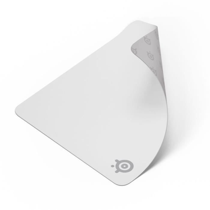 Steelseries Tapis de souris QcK L Blanc pour jeux