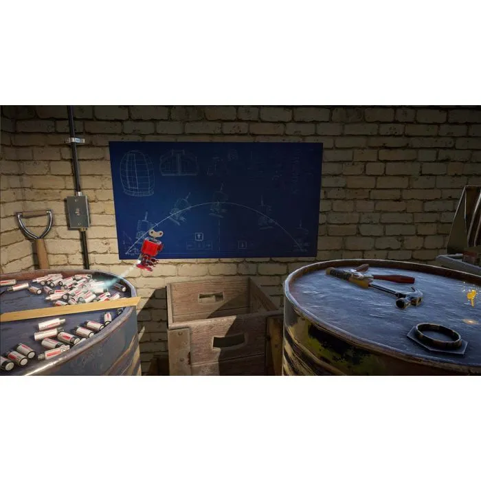 Just For Games A-RED Walking Robo - Jeu d'Action et Stratégie Futuriste pour PlayStation 5 - Personnalisation de Mécas, Combats Nerveux