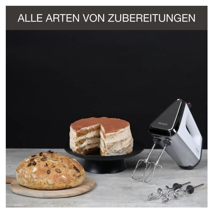 Krups GN9121 3Mix 9000 Deluxe - Mélangeur par immersion, 750 W, Blanc, avec accessoires lavables au lave-vaisselle et verre mesureur