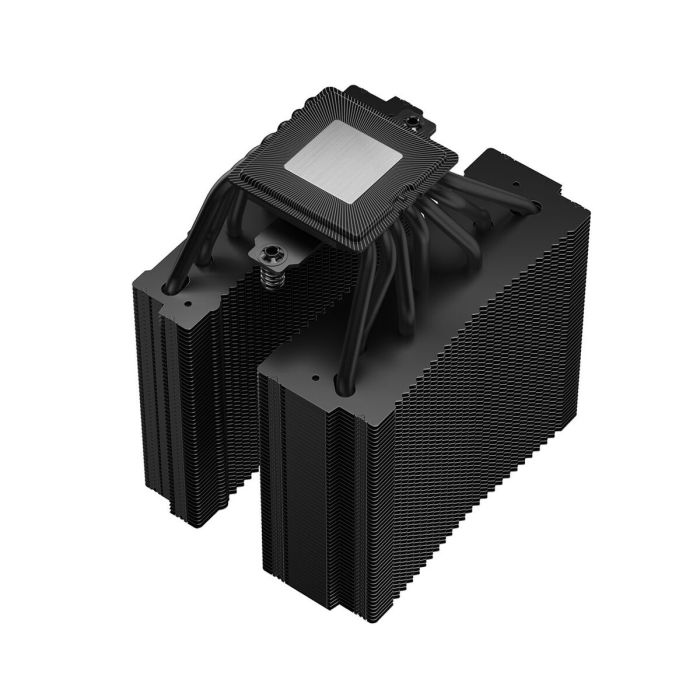 Deepcool Assassin IV VC Vision Noir Ventirad CPU avec Écran Magnétique, 7 Caloducs, TDP 300W, Refroidissement Haut de Gamme - R-ASN4-BKNVMD-G