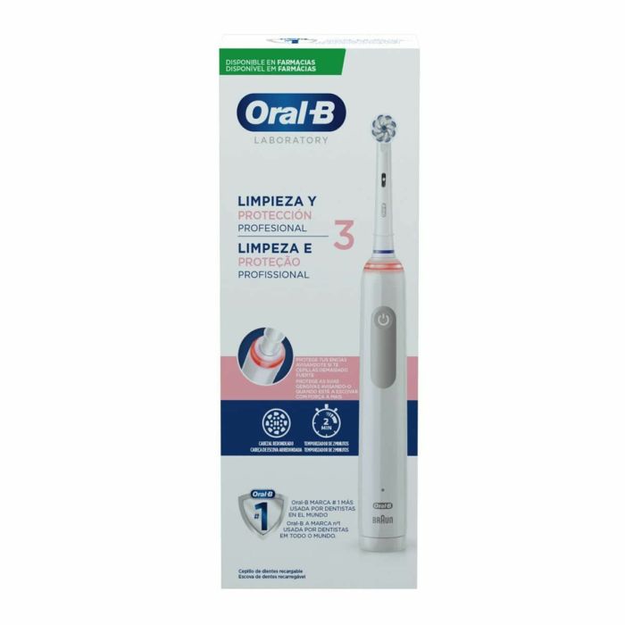 Brosse à dents électrique Braun LAV LIMPP 3 WH Blanc 1 Brosse à dents électrique Braun LAV LIMPP 3 WH Blanc 1