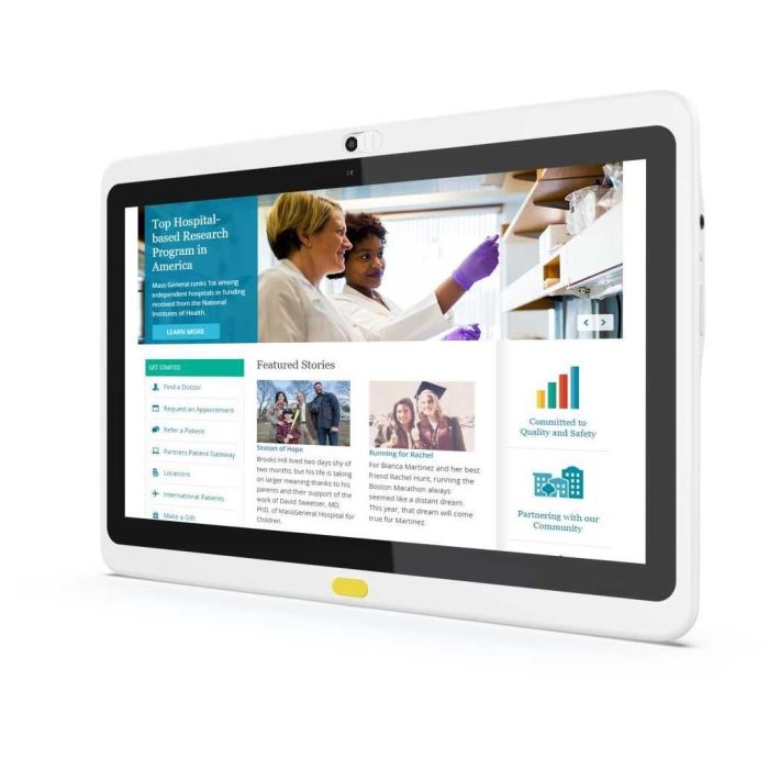 ALLNET Medical PoE Tablet 15 Zoll mit RK3568 Android 11 4GB/16GB 3